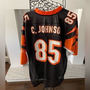 NFL Cincinnati Bengals C Johnson #85 Football Jersey by Reebok